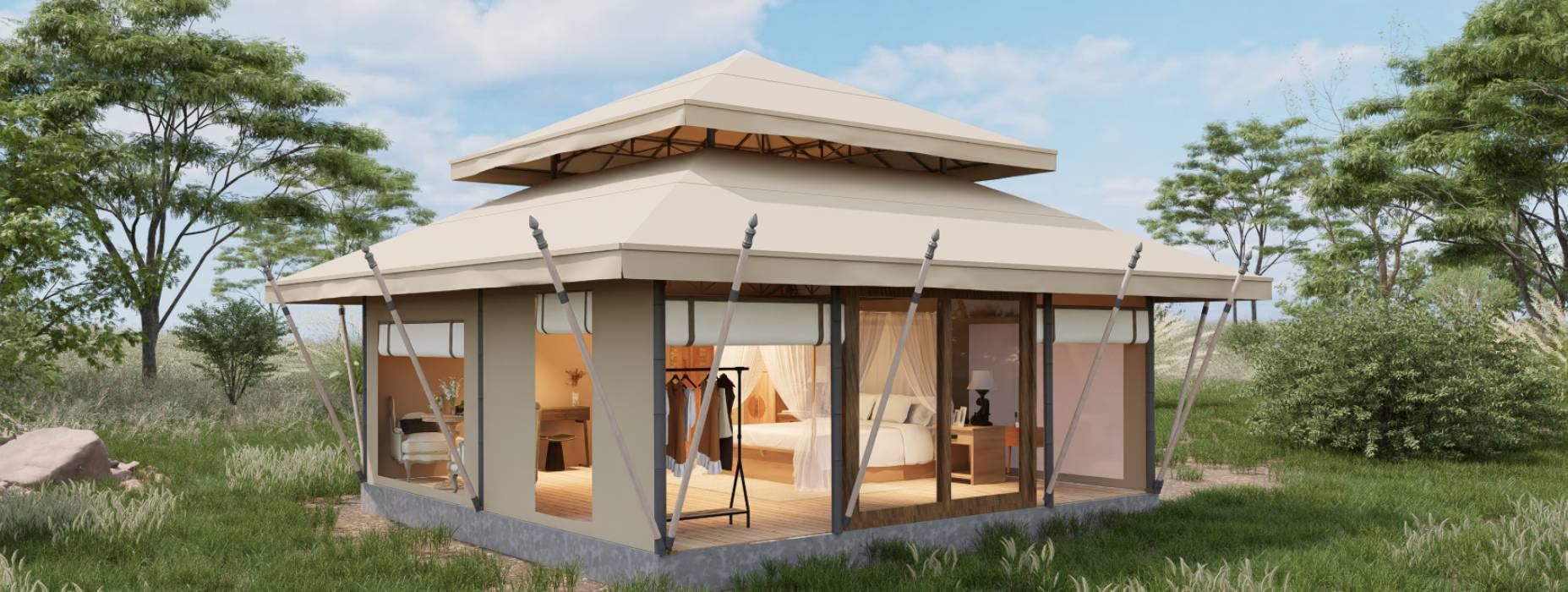 都安户外野奢帐篷